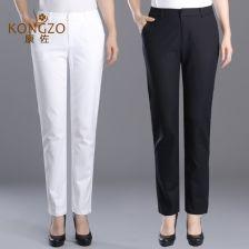 白色休闲裤网红图片,白色休闲裤的时尚魅力